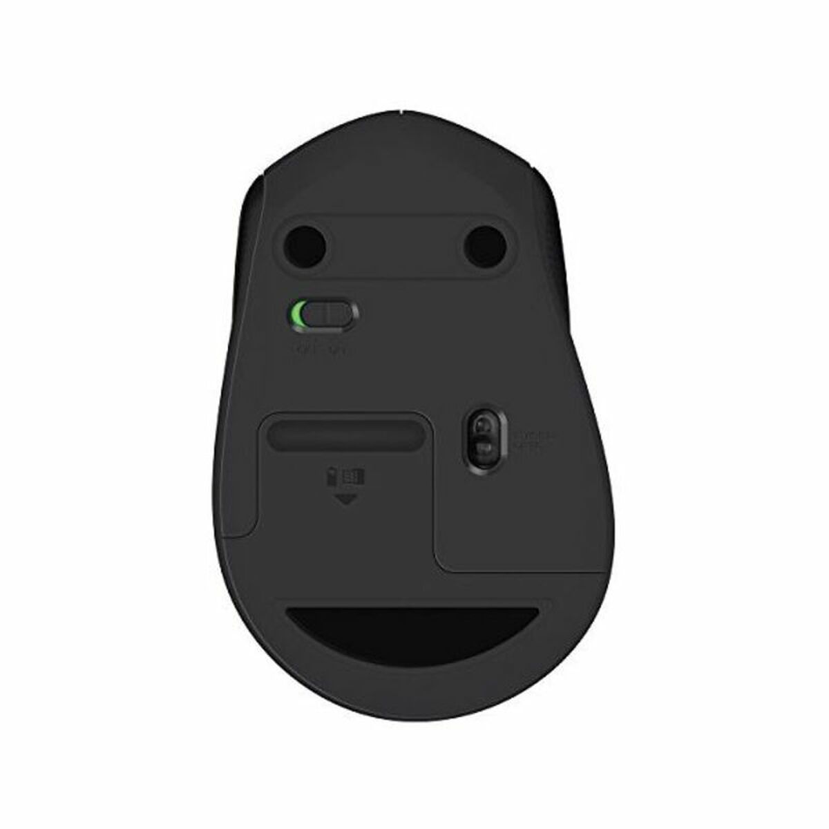 Optisk trådløs mus Logitech M330 SILENT PLUS Must 1000 dpi